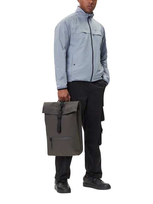 ROLLTOP RUCKSACK Mochila impermeable grande gris - Mochilas Escuela & Tiempo Libre