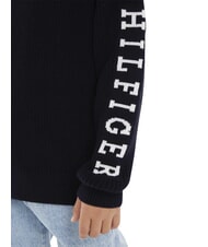 TOMMY HILFIGER TH Jersey de algod&oacute;n de cuello redondo cielo del desierto - Su&eacute;teres para ni&ntilde;os - 5