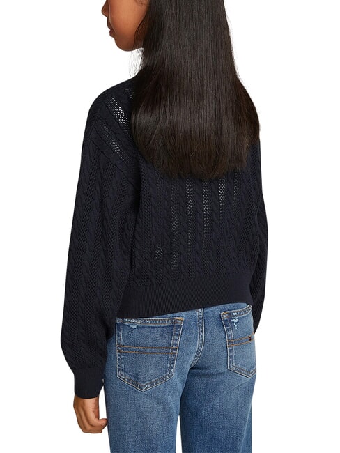 TH Jersey de algod&oacute;n de cuello redondo cielo del desierto - Su&eacute;teres para ni&ntilde;os