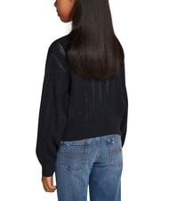 TOMMY HILFIGER TH Jersey de algod&oacute;n de cuello redondo cielo del desierto - Su&eacute;teres para ni&ntilde;os - 4