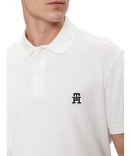 TOMMY HILFIGER TH Camisa polo de manga corta blanco - camisa polo - 4