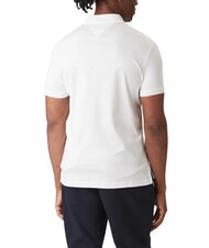 TOMMY HILFIGER TH Polo de manga corta con cinta en el cuello blanco &oacute;ptico - camisa polo - 2