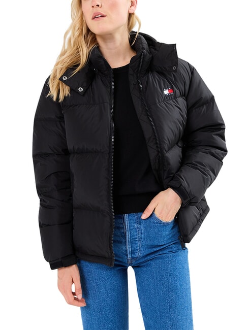 TH JEANS Chaqueta negro - Chaquetas de plumas de mujer