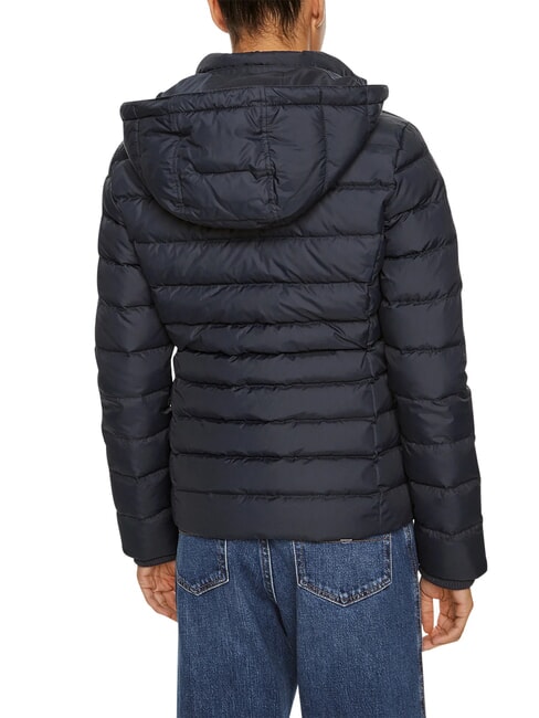 TH JEANS Edred&oacute;n relleno de plumas Marina de noche oscura - Chaquetas de plumas de mujer