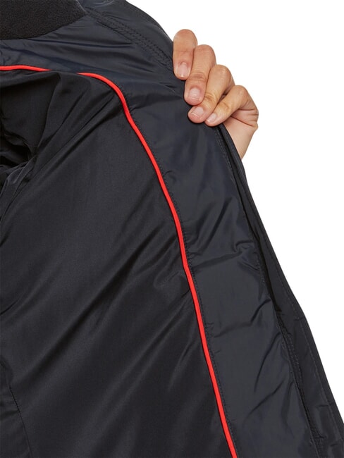 TH JEANS Edred&oacute;n relleno de plumas Marina de noche oscura - Chaquetas de plumas de mujer