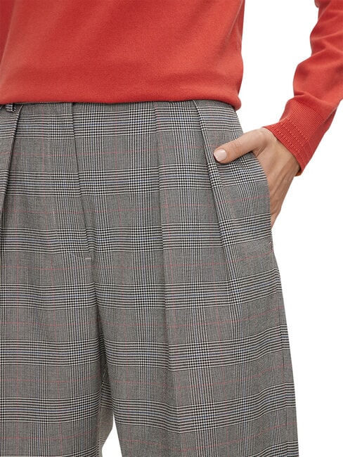 TH Pantalones Comprobaci&oacute;n global de stp/s/ textura h gris - Pantalones de mujer