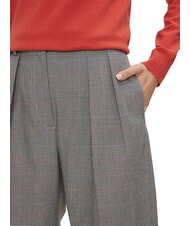 TOMMY HILFIGER TH Pantalones Comprobaci&oacute;n global de stp/s/ textura h gris - Pantalones de mujer - 4