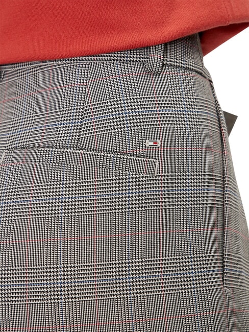 TH Pantalones Comprobaci&oacute;n global de stp/s/ textura h gris - Pantalones de mujer