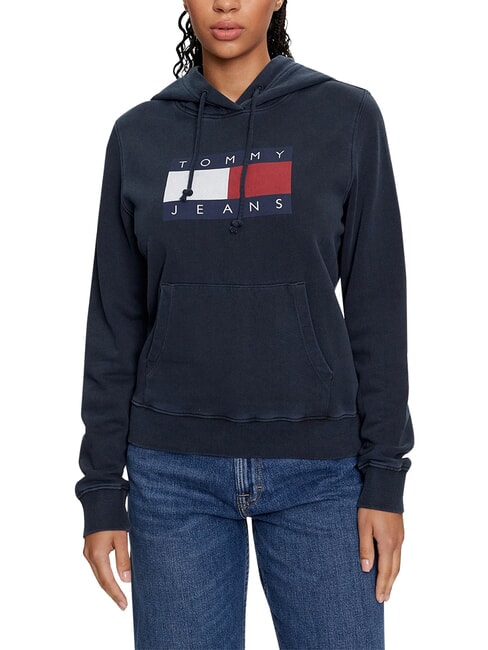 TH JEANS Sudadera de algod&oacute;n Marina de noche oscura - Sudaderas de mujer