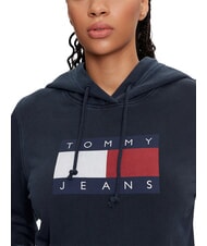 TOMMY HILFIGER TH JEANS Sudadera de algod&oacute;n Marina de noche oscura - Sudaderas de mujer - 5