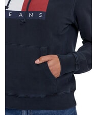 TOMMY HILFIGER TH JEANS Sudadera de algod&oacute;n Marina de noche oscura - Sudaderas de mujer - 6
