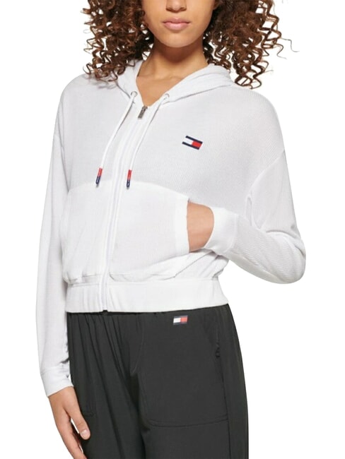 TH JEANS Camisa de entrenamiento blanco - Sudaderas de mujer