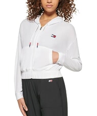 TOMMY HILFIGER TH JEANS Camisa de entrenamiento blanco - Sudaderas de mujer - 3