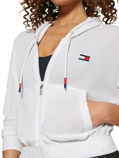 TH JEANS Camisa de entrenamiento blanco - Sudaderas de mujer