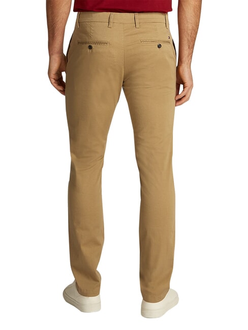 TH BLEECKER Pantalones chinos caqui cl&aacute;sico - Pantalones
