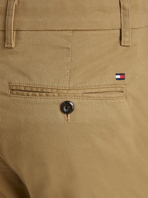 TH BLEECKER Pantalones chinos caqui cl&aacute;sico - Pantalones