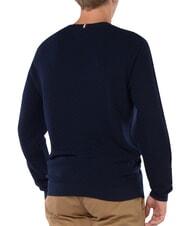 TOMMY HILFIGER TH Jersey de algod&oacute;n de cuello redondo - Su&eacute;teres de los hombres