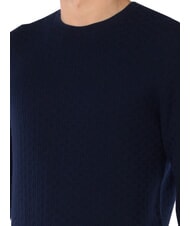 TOMMY HILFIGER TH Jersey de algod&oacute;n de cuello redondo cielo del desierto - Su&eacute;teres de los hombres - 5