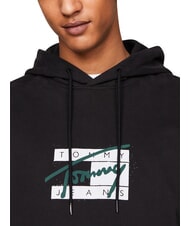 TOMMY HILFIGER TH JEANS Sudadera de algod&oacute;n negro - Sudaderas - 5