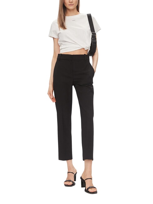 TH  Pantalones de cintura alta negro - Pantalones de mujer