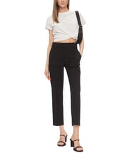 TOMMY HILFIGER TH  Pantalones de cintura alta negro - Pantalones de mujer - 2