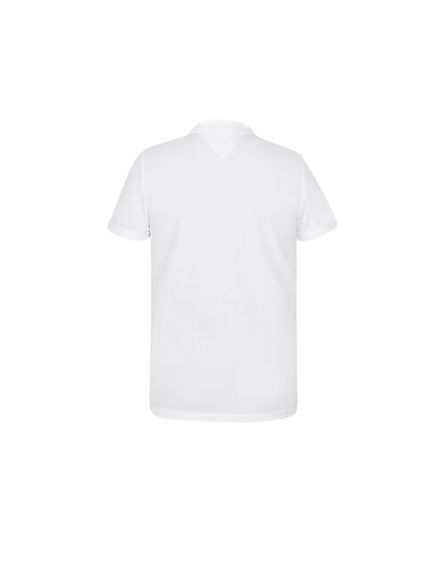 TH JEANS  Camisa polo de algod&oacute;n blanco - camisa polo