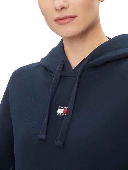 TH JEANS Sudadera de algod&oacute;n Marina de noche oscura - Sudaderas de mujer