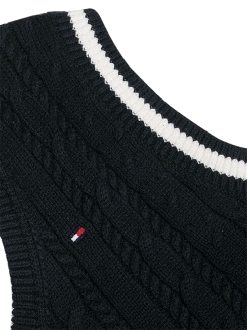 TH Chaleco de punto con escote en V cielo del desierto - Su&eacute;teres para ni&ntilde;os