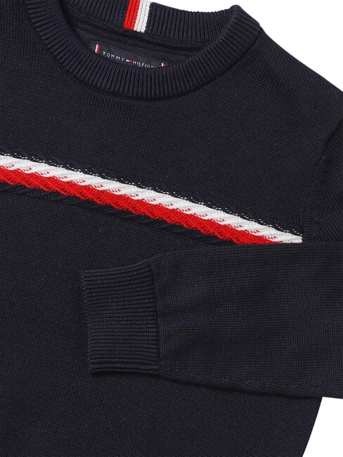 TH Jersey de cuello redondo cielo del desierto - Su&eacute;teres para ni&ntilde;os