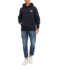 TOMMY HILFIGER TH JEANS Sudadera con bolsillo y capucha Marina de noche oscura - Sudaderas - 3