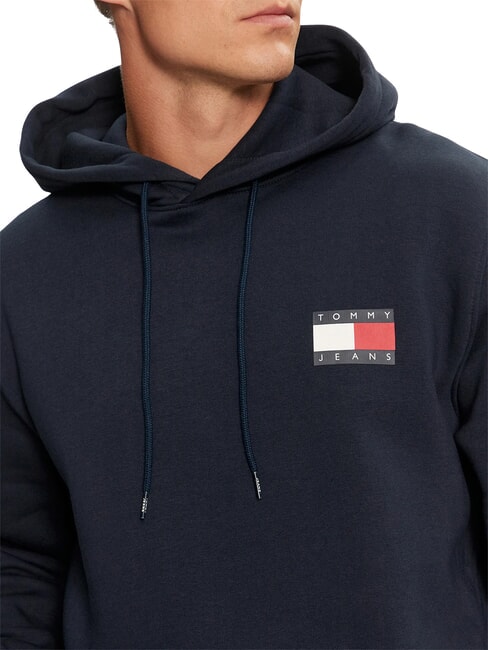 TH JEANS Sudadera con bolsillo y capucha Marina de noche oscura - Sudaderas