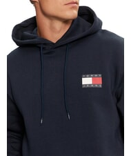 TOMMY HILFIGER TH JEANS Sudadera con bolsillo y capucha Marina de noche oscura - Sudaderas - 4