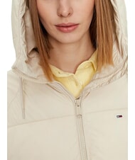 TOMMY HILFIGER TH JEANS Chaqueta acolchada con capucha papel prensa - Chaquetas de plumas de mujer - 4