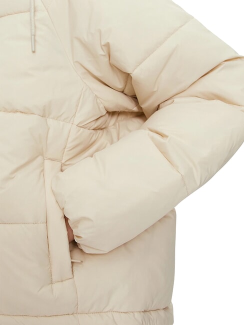 TH JEANS Chaqueta acolchada con capucha papel prensa - Chaquetas de plumas de mujer