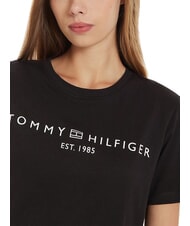 TOMMY HILFIGER TH 1985 Camiseta de algod&oacute;n negro - camiseta - 4