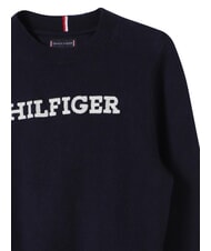 TOMMY HILFIGER TH KIDS su&eacute;ter de cuello redondo cielo del desierto - Su&eacute;teres para ni&ntilde;os - 3