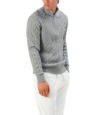 TOMMY HILFIGER TH  Su&eacute;ter de cuello alto brezo gris medio - Su&eacute;teres de los hombres - 5