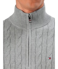 TOMMY HILFIGER TH  Su&eacute;ter de cuello alto brezo gris medio - Su&eacute;teres de los hombres - 6