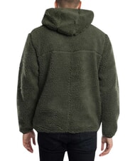 TOMMY HILFIGER TH JEANS Sudadera con bolsillo y capucha verde fatiga - Sudaderas - 3