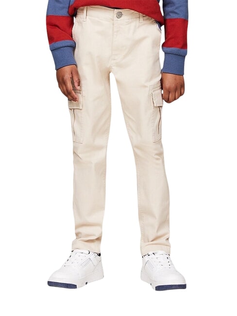 TH KIDS Pantalones multibolsillos beige cl&aacute;sico - pantalones para ni&ntilde;os