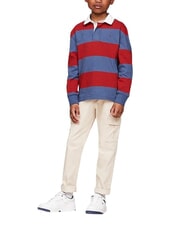 TOMMY HILFIGER TH KIDS Pantalones multibolsillos beige cl&aacute;sico - pantalones para ni&ntilde;os - 4