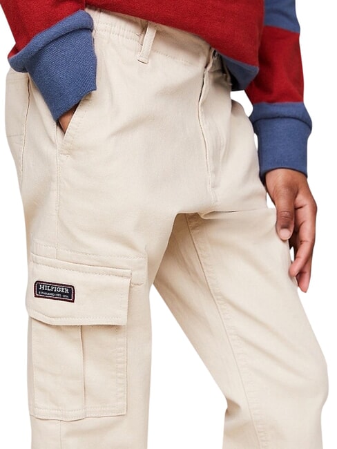 TH KIDS Pantalones multibolsillos beige cl&aacute;sico - pantalones para ni&ntilde;os