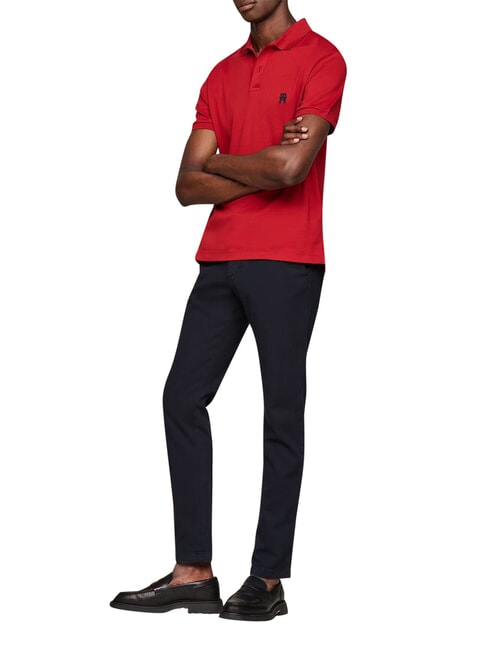 TH Camisa polo de manga corta magma oscuro - camisa polo