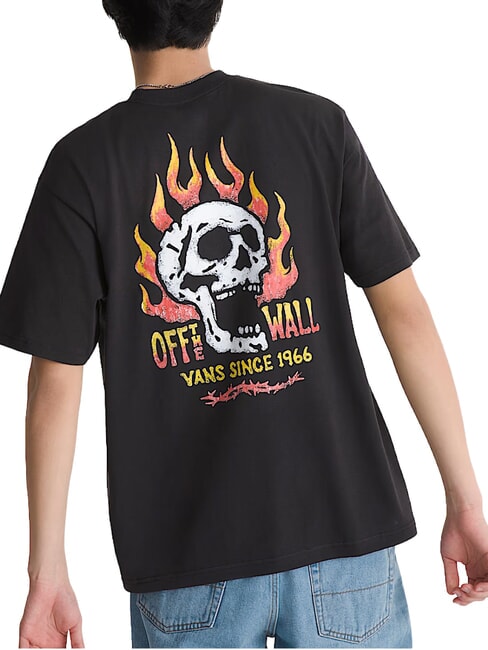 OFF THE WALL Camiseta de manga corta negro - camiseta
