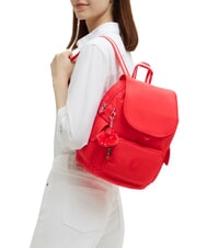 KIPLING CITY PACK S Mochila escape rojo - Bolsos Mujer - 4