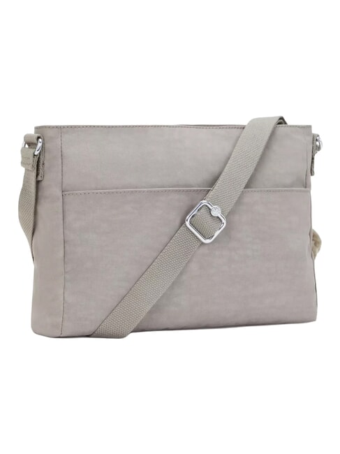 NEW ANGIE Bolso bandolera multibolsillos gris - Bolsos Mujer