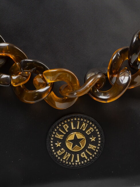 NEARY BP Bolso de mano con correa para el hombro cadena de carb&oacute;n - Bolsos Mujer