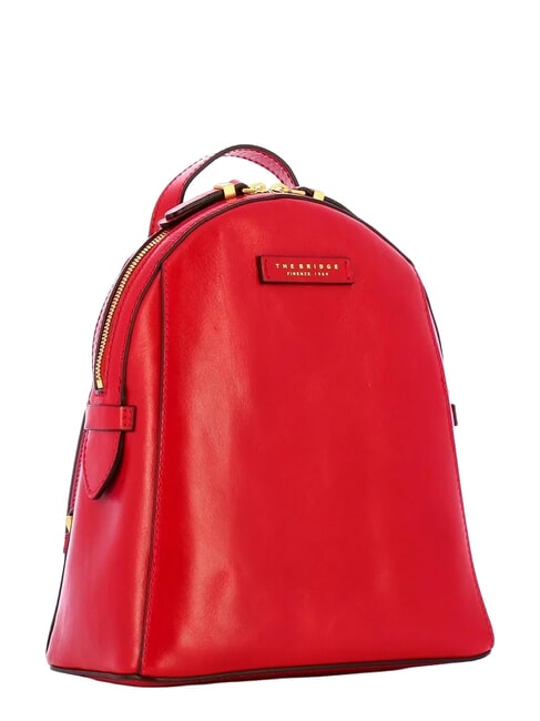 COSTANZA Mochila de cuero cereza / oro - Bolsos Mujer