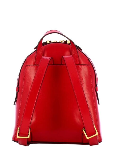 COSTANZA Mochila de cuero cereza / oro - Bolsos Mujer