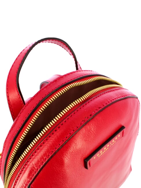 COSTANZA Mochila de cuero cereza / oro - Bolsos Mujer